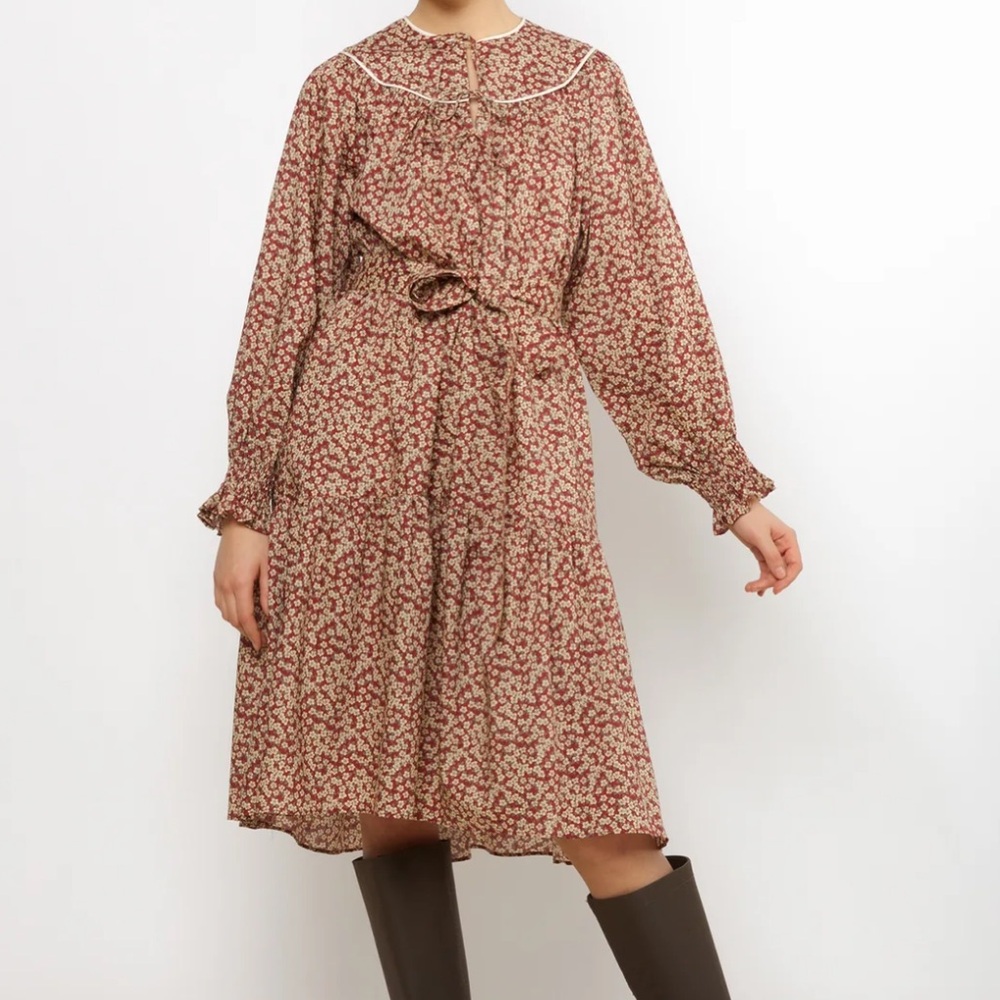 APOF A Piece Of Favorite Denmark Martha Style Dress Small S Liberty of London